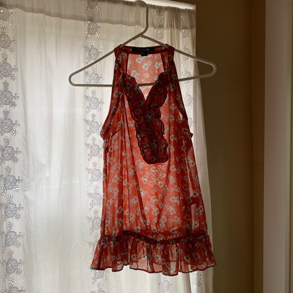 SOLD Sleeveless Blouse